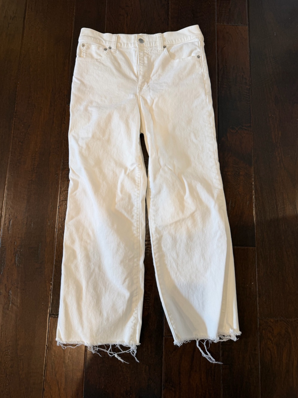 J. Crew Women’s White Jeans